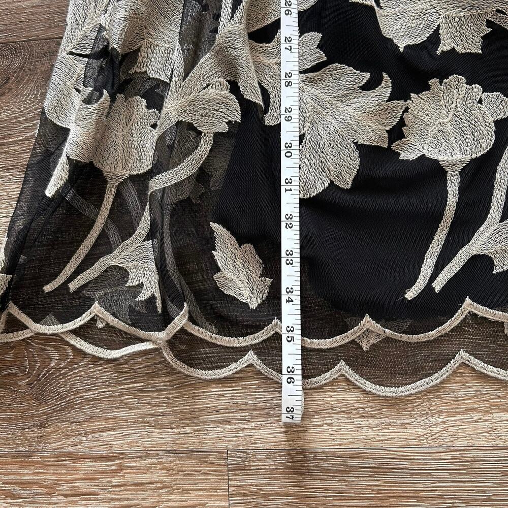 Maeve by Anthropologie dark gothic western BoHo floral Vintage style Dress M - Picture 10 of 15
